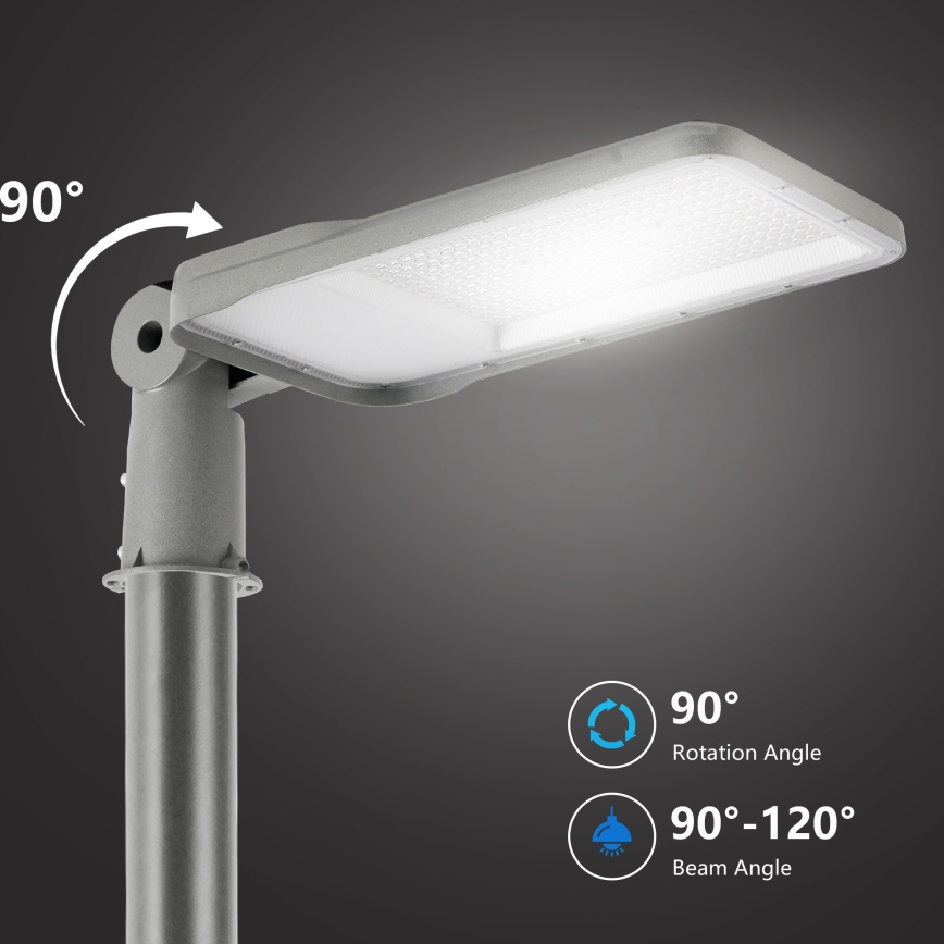 Brilagi - Lampe de rue extérieure LED articulée URBANLIGHT LED/200W/230V gris IP65