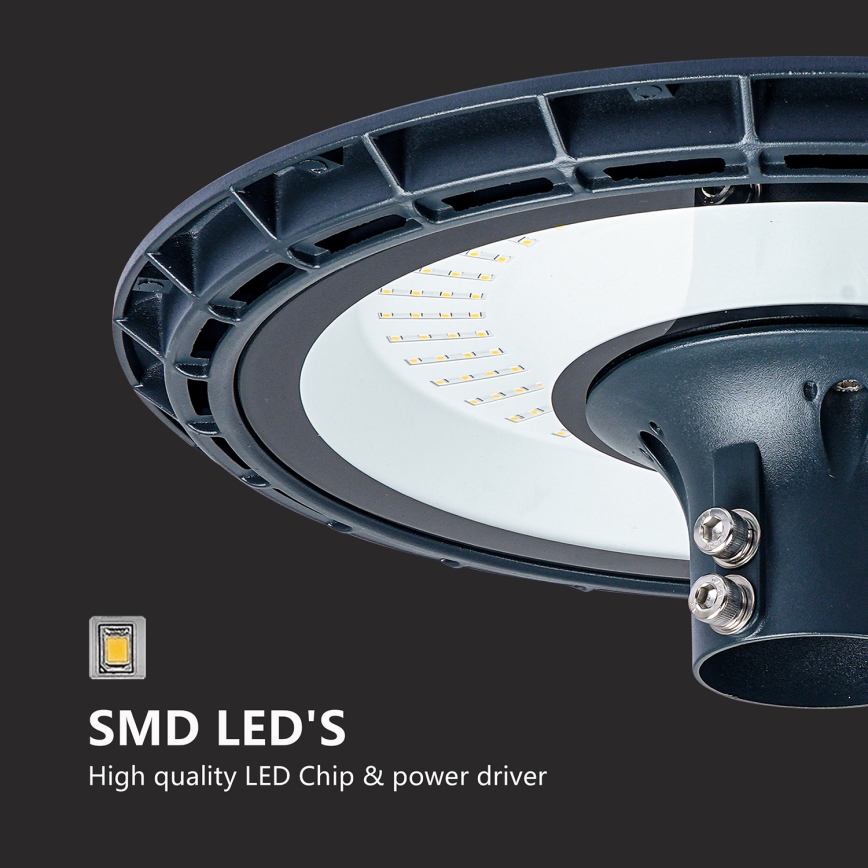 Brilagi - Lampadaire de rue LED URBANSPARK avec mât de 4 m LED/120W/230V anthracite IP65