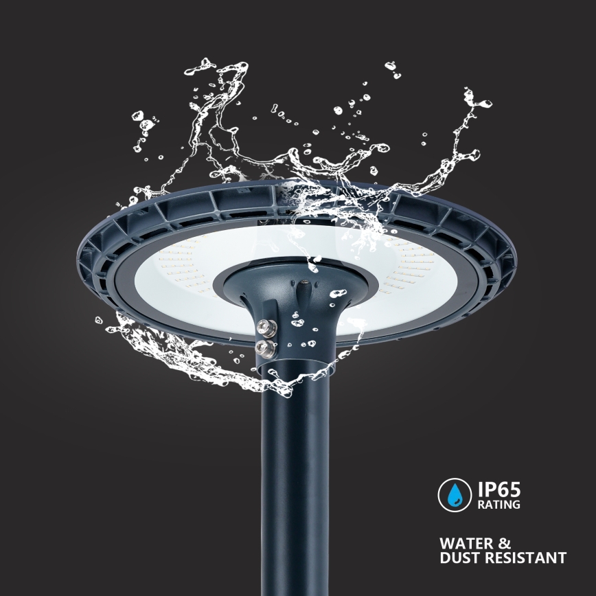 Brilagi - Lampadaire de rue LED URBANSPARK avec mât de 4 m LED/120W/230V anthracite IP65