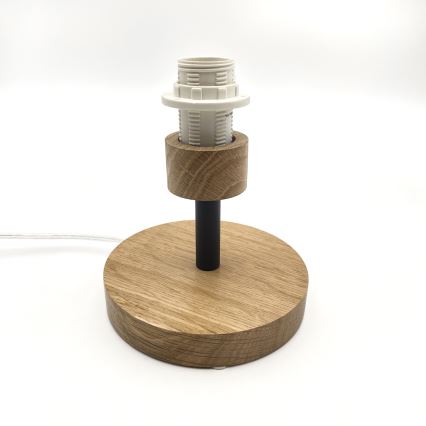 Brilagi - LED Lampe de table ANTHONY 1xE27/60W/230V chêne/blanc