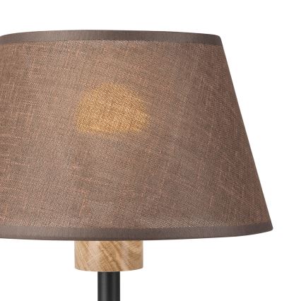 Brilagi - LED Lampe de table ANTHONY 1xE27/60W/230V chêne/marron