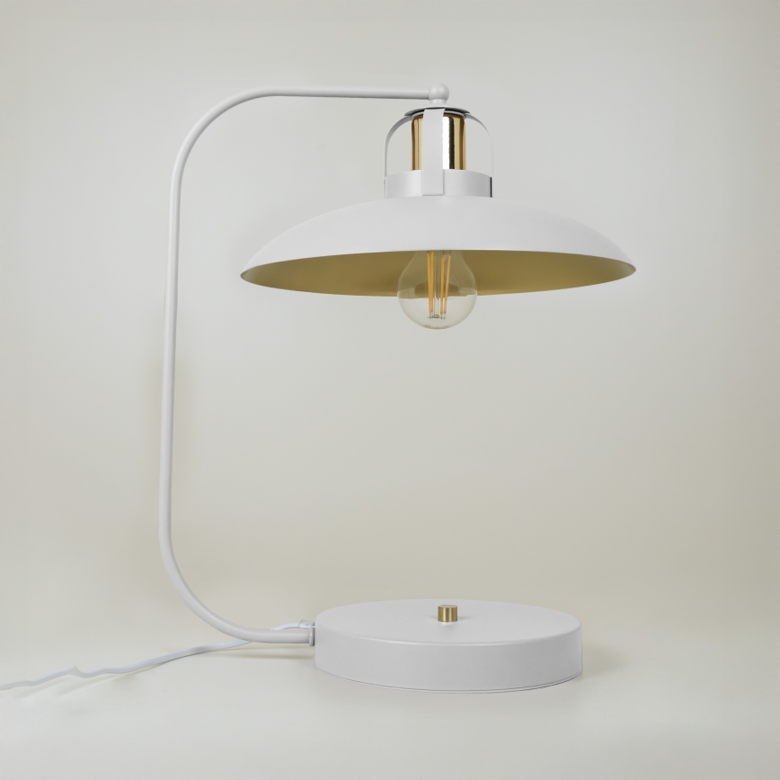 Brilagi - LED Lampe de table FLAMENGO 1xE27/60W/230V blanc