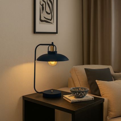 Brilagi - LED Lampe de table FLAMENGO 1xE27/60W/230V bleu