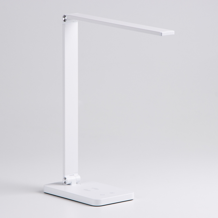 Brilagi - Lampe de bureau tactile dimmable à LED avec charge sans fil QI MODO CHARGE LED/7W/5V 3000/4000/6000K blanche