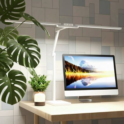 Brilagi - Lampe de table tactile LED dimmable VARIO LED/24W/230V 3000-6500K IRC 92 blanche