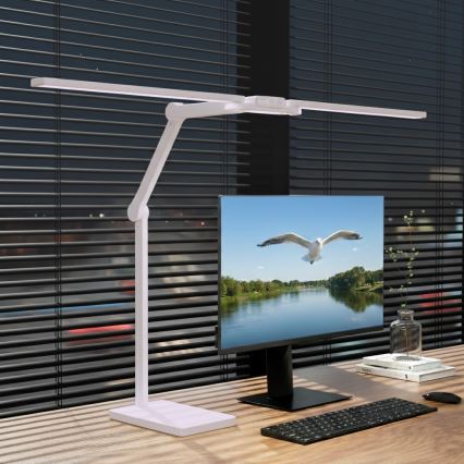 Brilagi - Lampe de table tactile LED dimmable VARIO LED/24W/230V 3000-6500K IRC 92 blanche