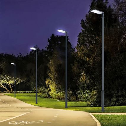 Brilagi - Lampadaire de rue LED d'extérieur avec mât articulé 5 m URBANLIGHT LED/200W/230V anthracite IP65