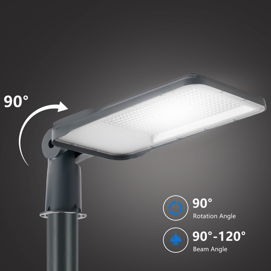 Brilagi - Lampadaire de rue LED d'extérieur avec mât articulé 5 m URBANLIGHT LED/200W/230V anthracite IP65