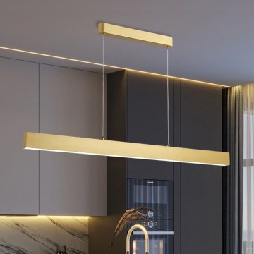 Brilagi - LED-lampenkroon aan kabel SLEEKLINE LED/40W/230V 3000/4500/6000K goud