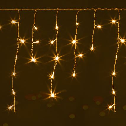 Brilagi - LED-lichtsnoer voor buiten 400xLED/8 functies 23x0,6m IP44 warm wit