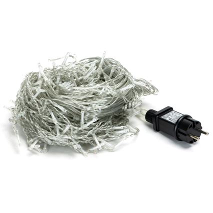 Brilagi - LED-lichtsnoer voor buiten 400xLED/8 functies 23x0,6m IP44 warm wit