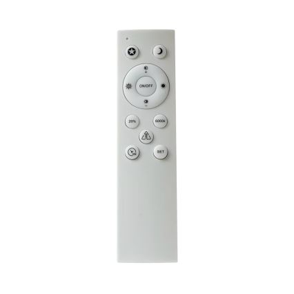Brilagi - Plafonnier LED dimmable POOL SMART LED/48W/230V 40 cm 3000-6000K Wi-Fi Tuya + télécommande noir