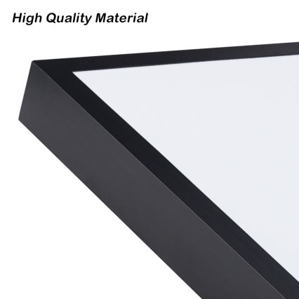 Brilagi - Plafonnier de salle de bains LED dimmable FRAME SMART LED/96W/230V 120x60 cm 3000-6000K IP44 noir + télécommande