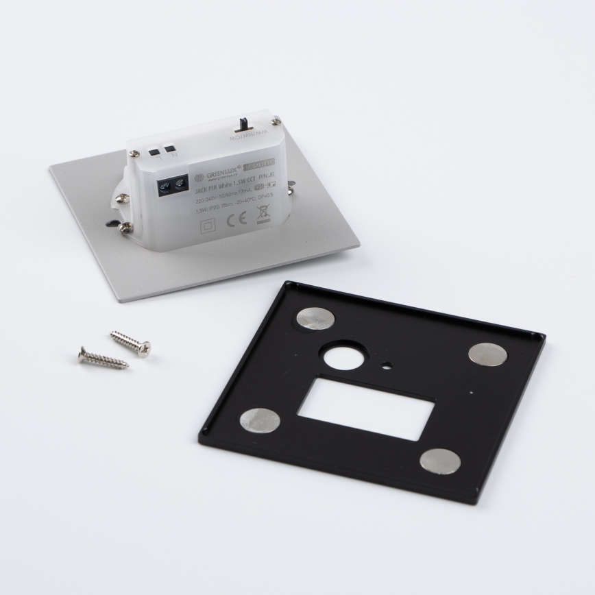 Brilagi - Luminaire LED pour escalier avec capteur de mouvement et crépusculaire JACK LED/1,5W/230V 3000/4000/6500K noir