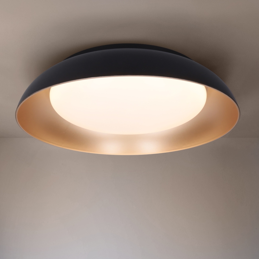 Brilagi - Plafonnier LED dimmable ALVA LED/48W/230V 3000-6500K Ø 51 cm noir + télécommande