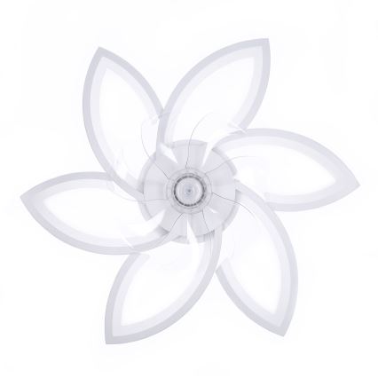 Brilagi - Plafonnier LED dimmable avec ventilateur LED/50W/230V 3000-6500K blanc + télécommande