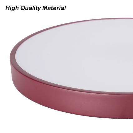 Brilagi - Luminaire LED dimmable POOL SMART LED/128W/230V Ø 100 cm Wi-Fi Tuya + télécommande bordeaux