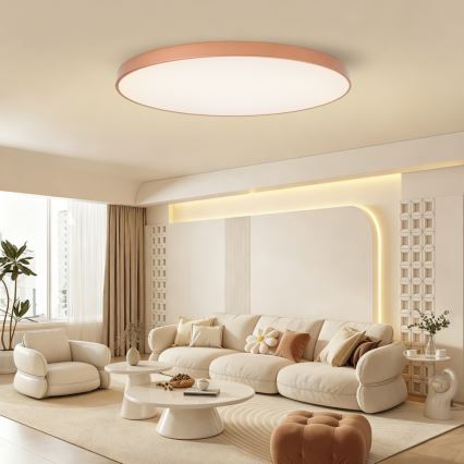BRILAGI - Plafonnier LED dimmable POOL SMART LED/180W/230V 3000-6000K 120 cm cuivré Wi-Fi Tuya + télécommande