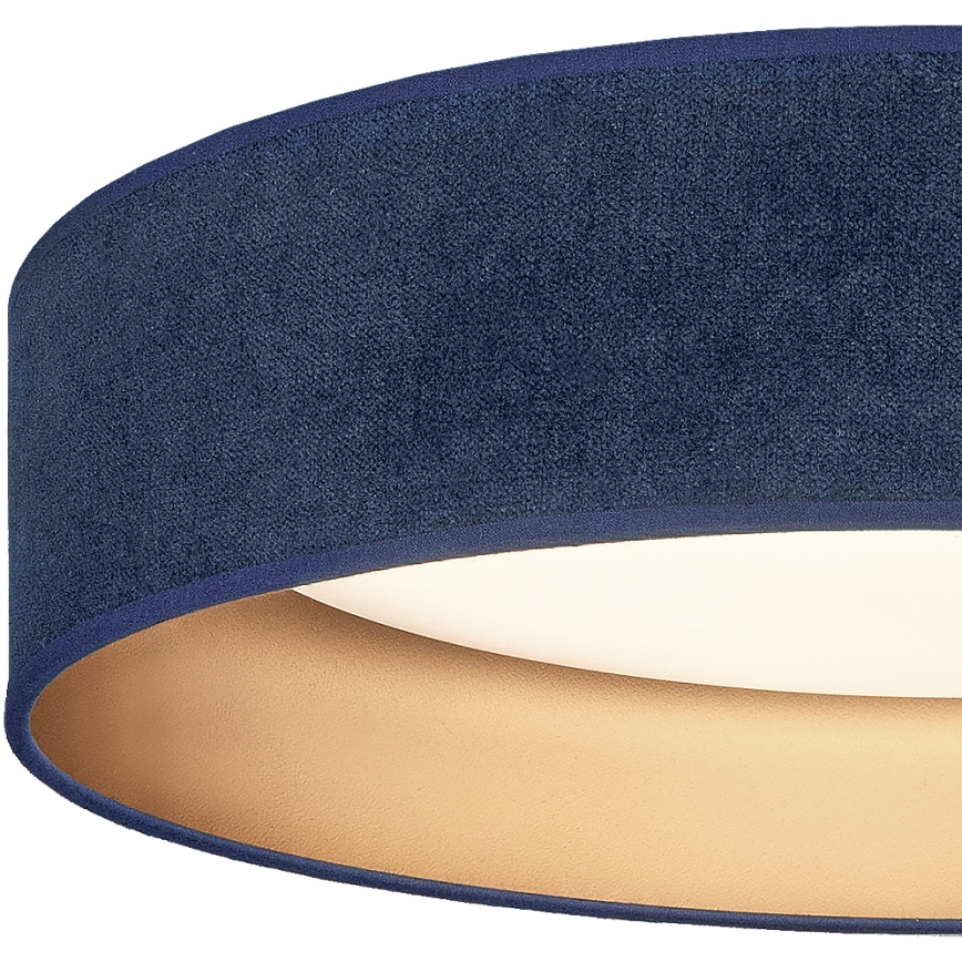 Brilagi - Plafonnier LED dimmable VELVET SMARTIX LED/36W/230V 3000–6000K ø 55 cm bleu/doré Wi-Fi Tuya Beacon + télécommande