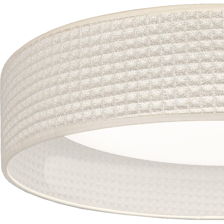 Brilagi - Plafonnier LED dimmable VELVET SMART VARI LED/36W/230V 3000-6500K Ø 55 cm crème + télécommande