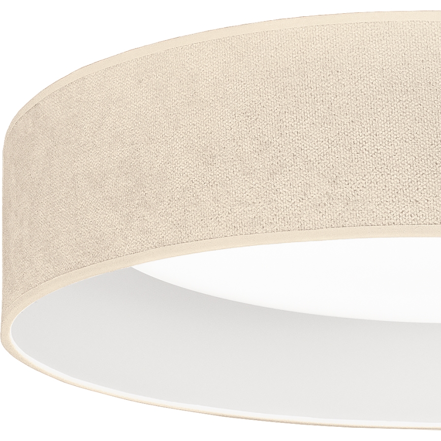 Brilagi - Plafonnier LED dimmable VELVET SMART VARI LED/36W/230V 3000-6500K Ø 55 cm crème + télécommande