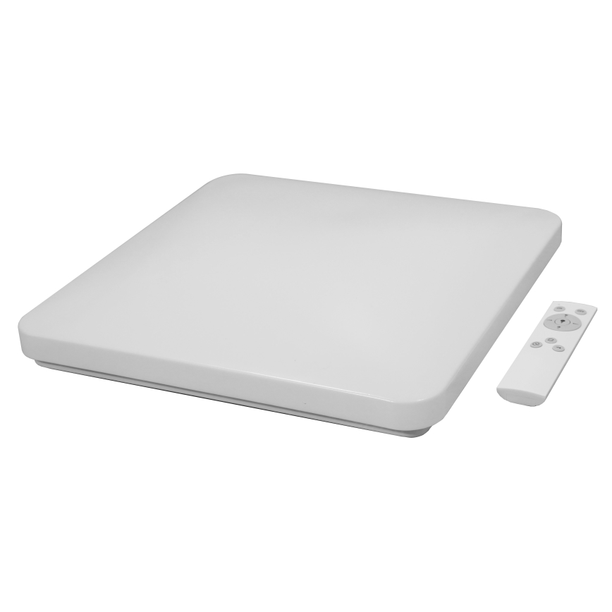 Brilagi - Plafonnier LED dimmable VELVET SQUARE SMART LED/36W/230V 60x60 cm 2700-6500K Wi-Fi Tuya + télécommande crème