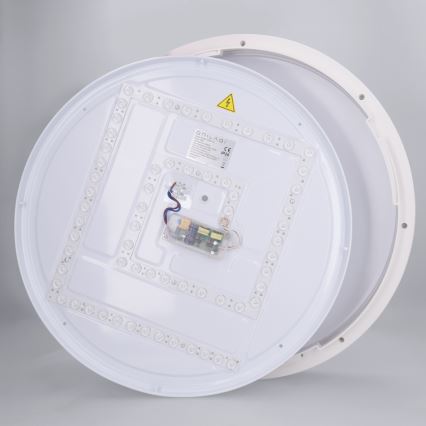 Brilagi - Plafonnier LED dimmable NANCI 60W/230V 3000–6500K Ø 49 cm blanc + télécommande
