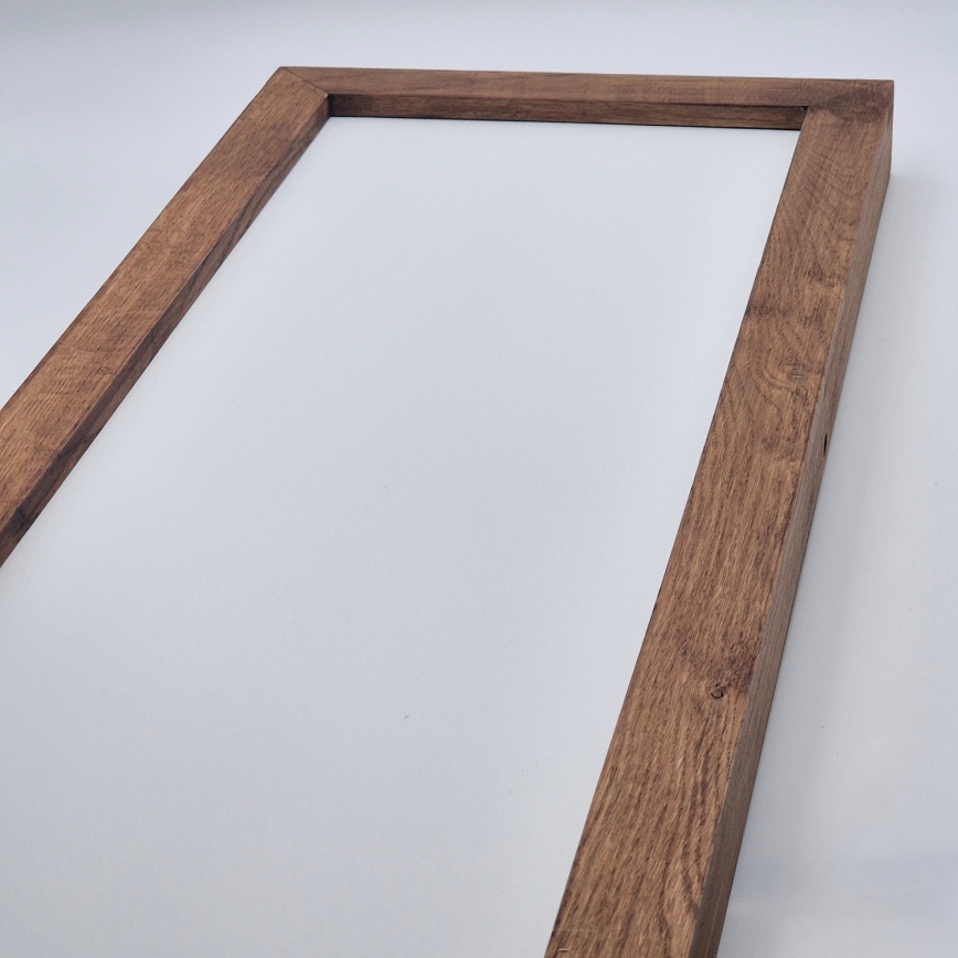 Brilagi - Plafonnier LED de salle de bains WOODY FRAME LED/40W/230V 120x30 cm IP44 chêne-cerisier