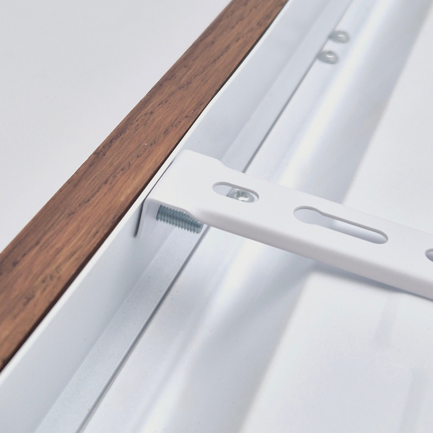 Brilagi - Plafonnier LED de salle de bains WOODY FRAME LED/40W/230V 120x30 cm IP44 chêne-cerisier