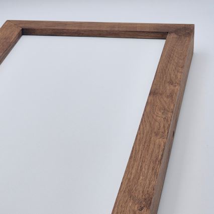 Brilagi - Plafonnier LED pour salle de bains WOODY FRAME LED/50W/230V 120x30 cm IP44 chêne/cerisier