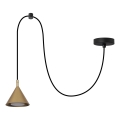 BRILAGI - LED Lustre sur câble CONE SINGLE SPIDER 1xGX53/15W/230V doré