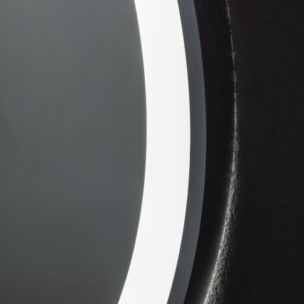 Brilagi - Miroir chauffant de salle de bains LED dimmable avec rétroéclairage ALU PRO LED/18W/230V Ø 60 cm 3000/4000/6500K IP44 chrome mat CRI 90