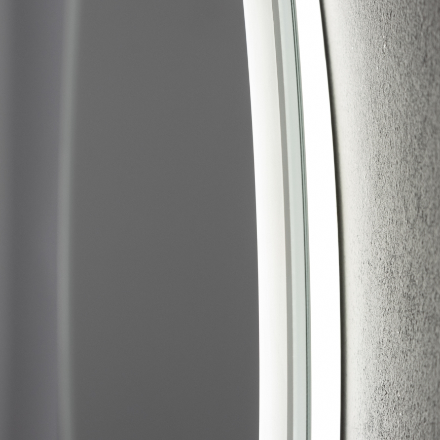 Brilagi - Miroir chauffant LED pour salle de bains AVA PRO LED 18,5 W / 230 V Ø 60 cm IP44 IRC 90 à intensité réglable + CCT (température de couleur réglable)