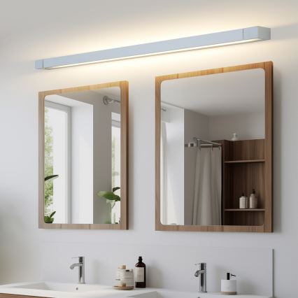 Brilagi - Éclairage LED pour miroir de salle de bains AQUA LINE LED/36W/230V 120 cm IP44 chrome mat IRC 90