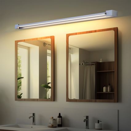 Brilagi - Éclairage LED pour miroir de salle de bains AQUA LINE LED/36W/230V 120 cm IP44 chrome mat IRC 90