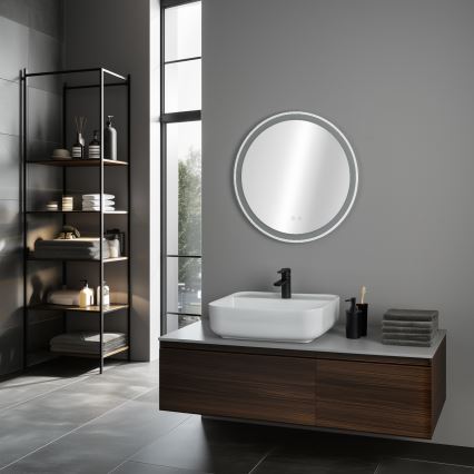 Brilagi - Miroir chauffant LED pour salle de bains AVA ECO LED/11,5W/230V Ø 60 cm IP44 CRI 90 dimmable + CCT