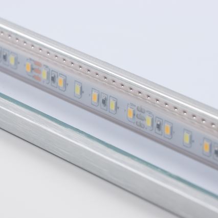 Brilagi - Miroir de salle de bains LED DESIO LED/28W/230V 60x80 cm argenté IP44 IRC 90 dimmable + CCT
