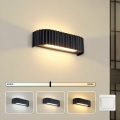 BRILAGI - LED muurarmatuur FALCON MODERN LED/10W/230V 30 cm 3000/4500/6000K zwart