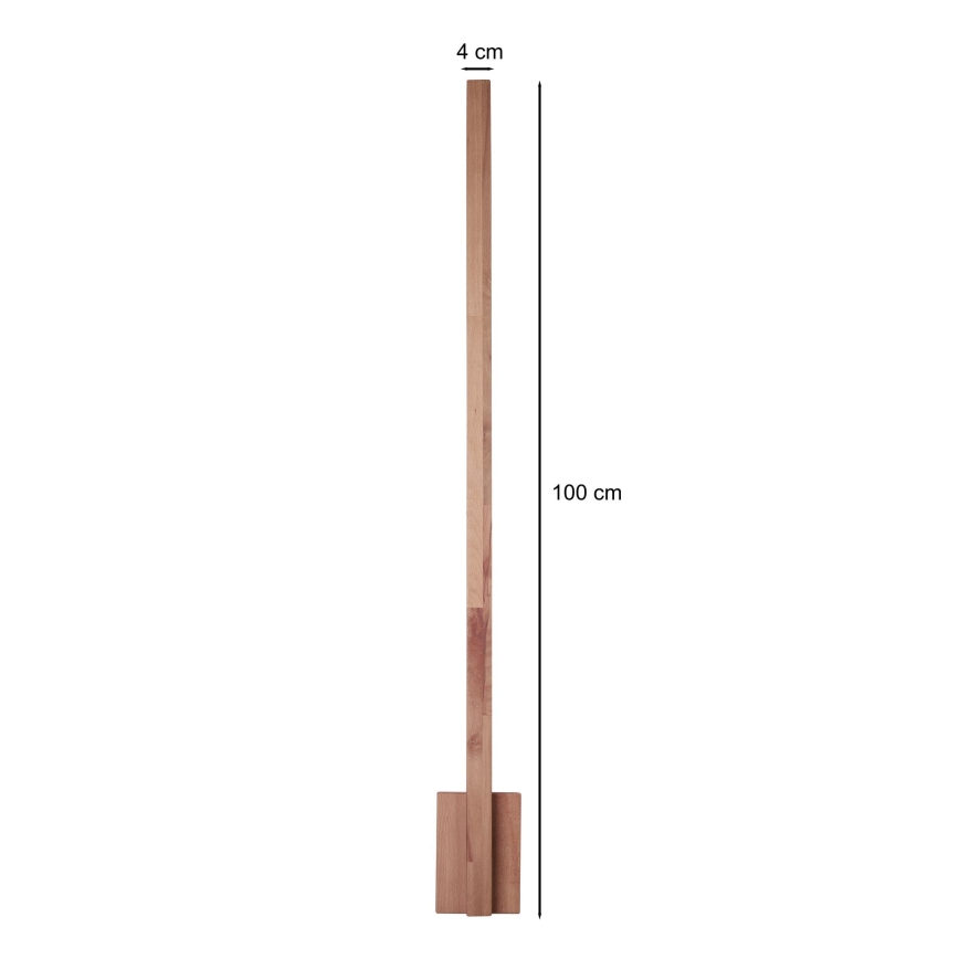 BRILAGI - LED Muurlamp GARDALINE LED/90W/230V 100 cm eiken