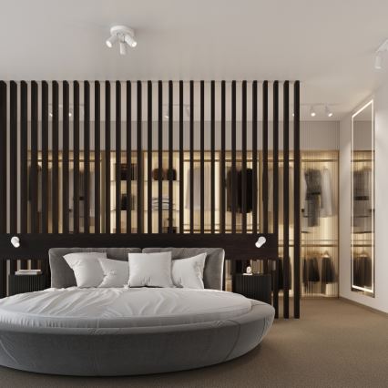 Brilagi - LED muurspot CRESTO 1xGU10/10W/230V wit