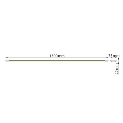 Brilagi - LED Onder keukenkast verlichting AVERO LED/45W/230V 150 cm