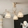 Brilagi - LED-opbouwkroonluchter ANTICO 3xE27/60W/230V 3000K witte patina
