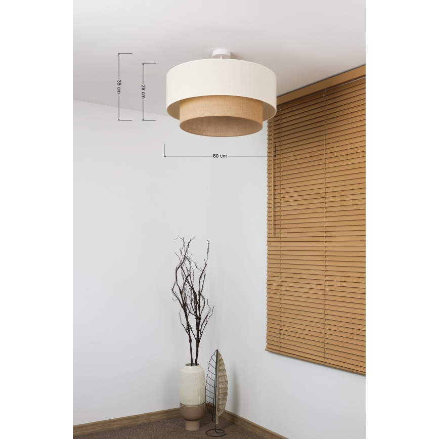 Brilagi - LED Opbouwkroonluchter BOHO STIJL 3xE27/15W/230V Ø 60 cm