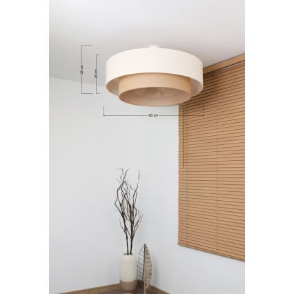 Brilagi - LED opbouwkroonluchter BOHO-STIJL 3xE27/15W/230V Ø 80 cm