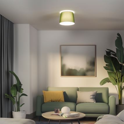 Brilagi - LED Opbouwkroonluchter CERIA 1xE27/40W/230V Ø 30 cm groen