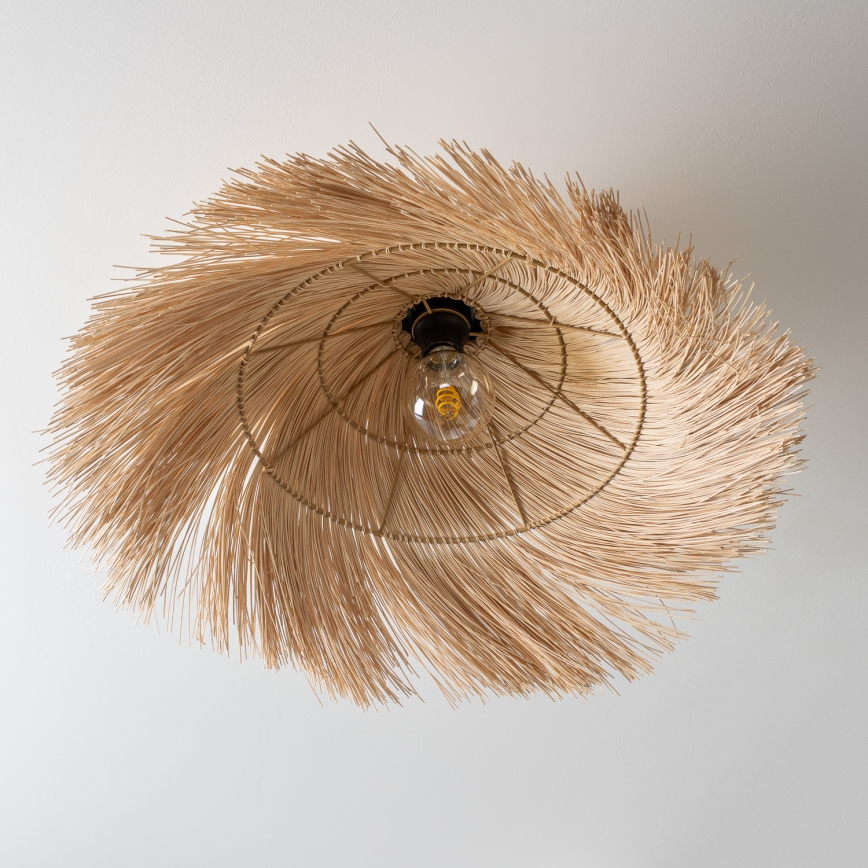 Brilagi - LED opbouwkroonluchter CERIA BOHO 1xE27/40W/230V Ø 100 cm rotan