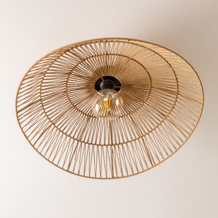 Brilagi - LED opbouwkroonluchter CERIA BOHO 1xE27/40W/230V Ø 70 cm bruin