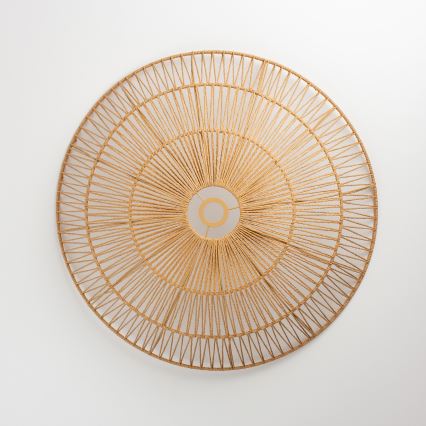 Brilagi - LED opbouwkroonluchter CERIA BOHO 1xE27/40W/230V Ø 70 cm bruin