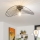 Brilagi - LED opbouwkroonluchter CERIA WIRE 1xE27/40W/230V 40x56 cm zwart