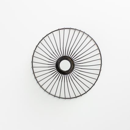 Brilagi - LED opbouwkroonluchter CERIA WIRE 1xE27/40W/230V Ø 21 cm zwart